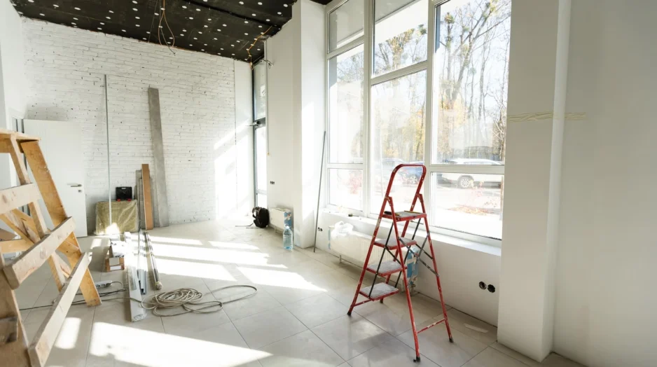 Remodelación en ejecución de vivienda por Construcciones Tapias.